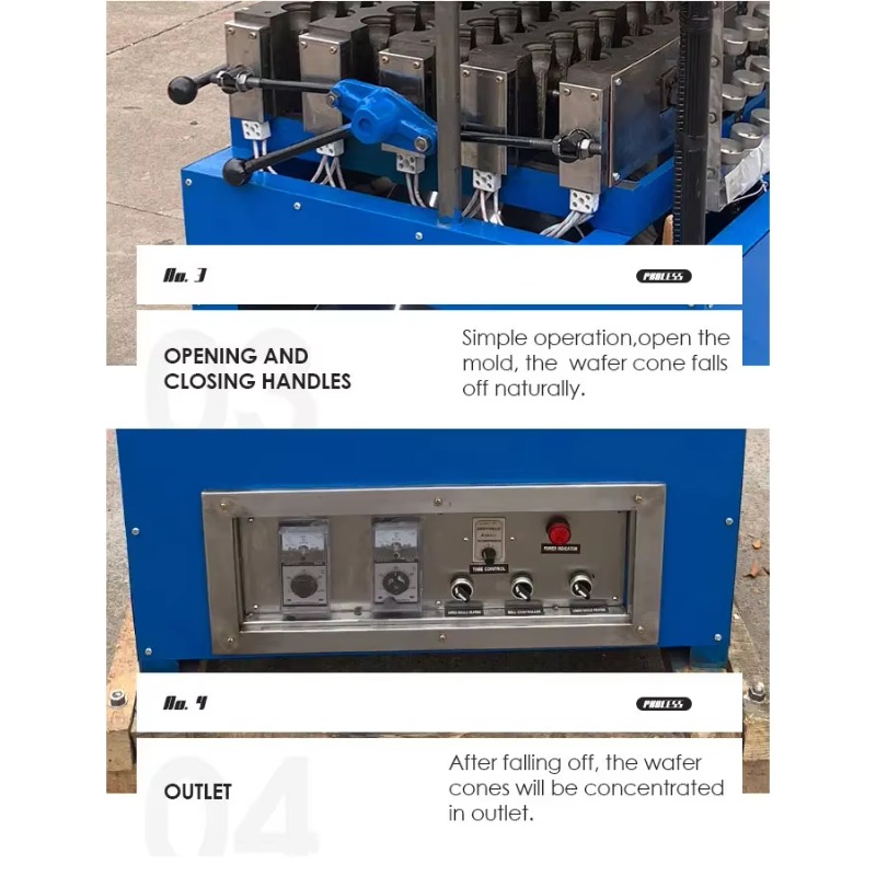 Industruel Wafer-cone-machine  - Waffle Cone Maker ulasan dan harga