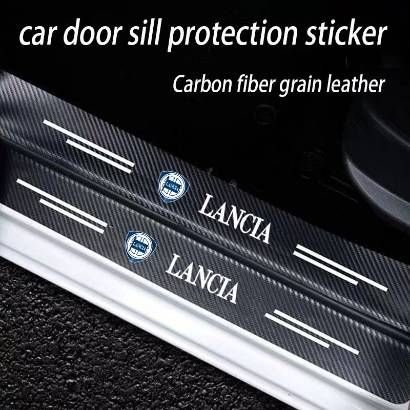 Leather Car Door Sill Plate Pr - Crepe Pan Carbon ulasan dan harga
