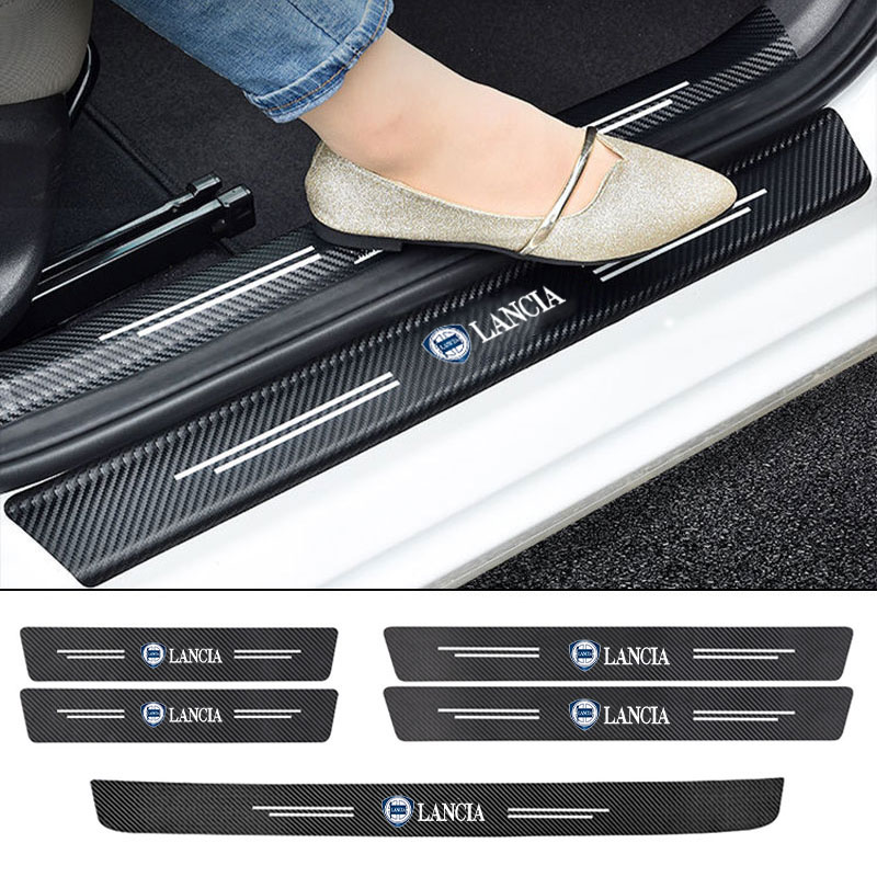 Leather Car Door Sill Plate Pr - Crepe Pan Carbon ulasan dan harga