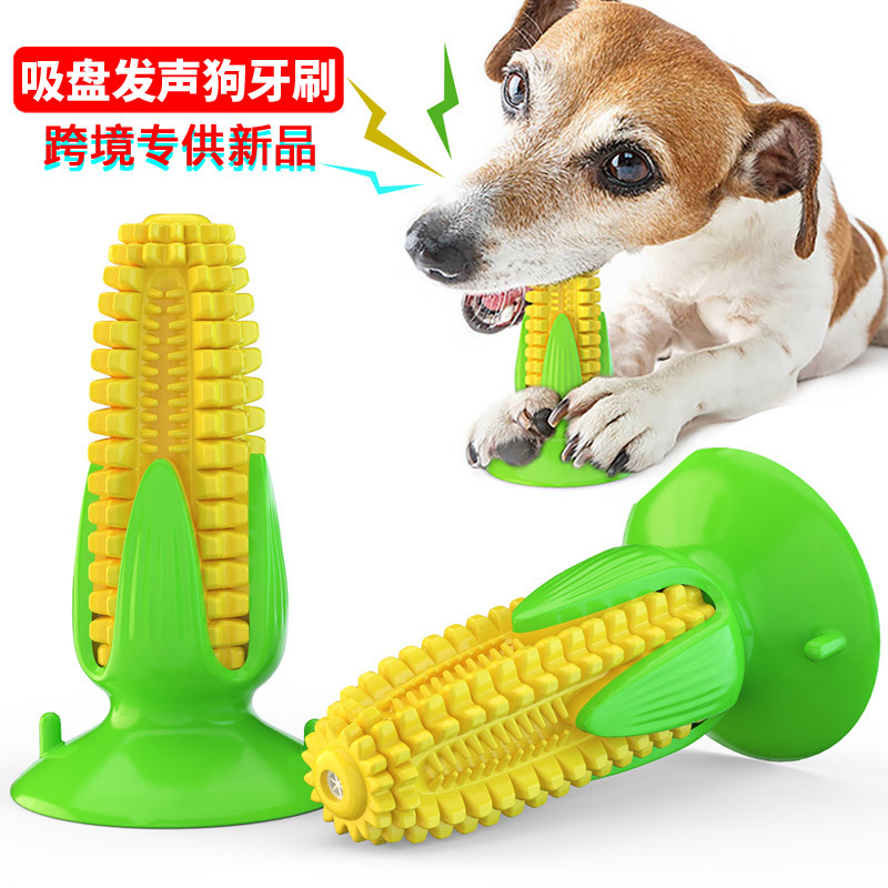 Dog Toy with Suction Cup and C - Corn Dog Stick ulasan dan harga
