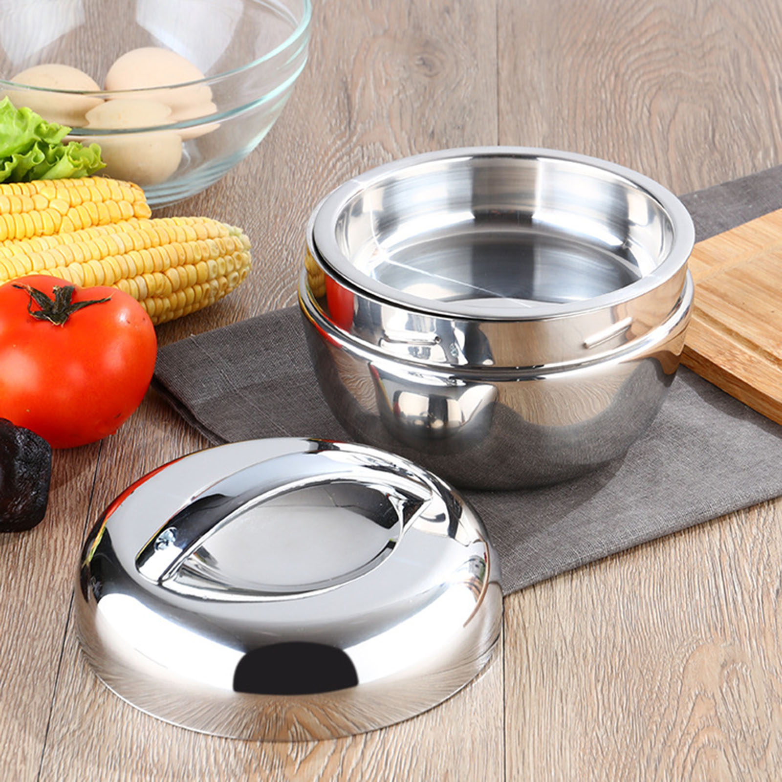Stainless Steel Insulated Ther - Dim Sum Basket ulasan dan harga